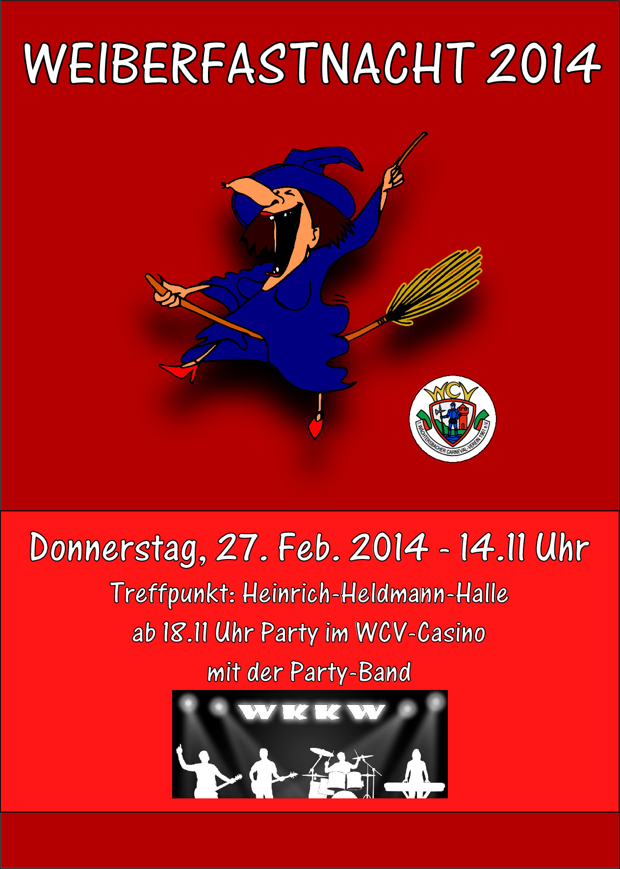 flyer weiberfasching 2014